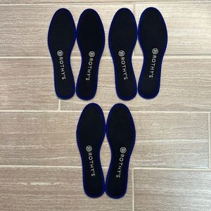 Rothy’s Flat Insoles - 3 Pairs (Size 7.5)